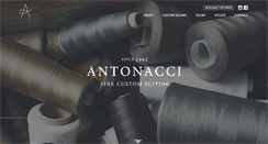 Desktop Screenshot of antonaccisuits.com